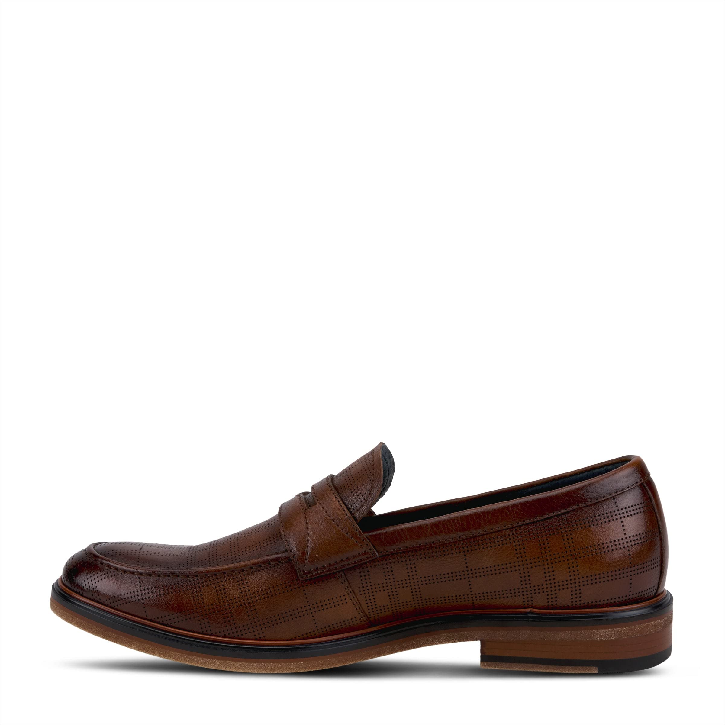 Spring Step Men's Brando Slip-On Comfortable Loafers - Casual Walking Shoes for Men with Memory Foam Insole - Perfect for Office, Travel & Everyday Wear