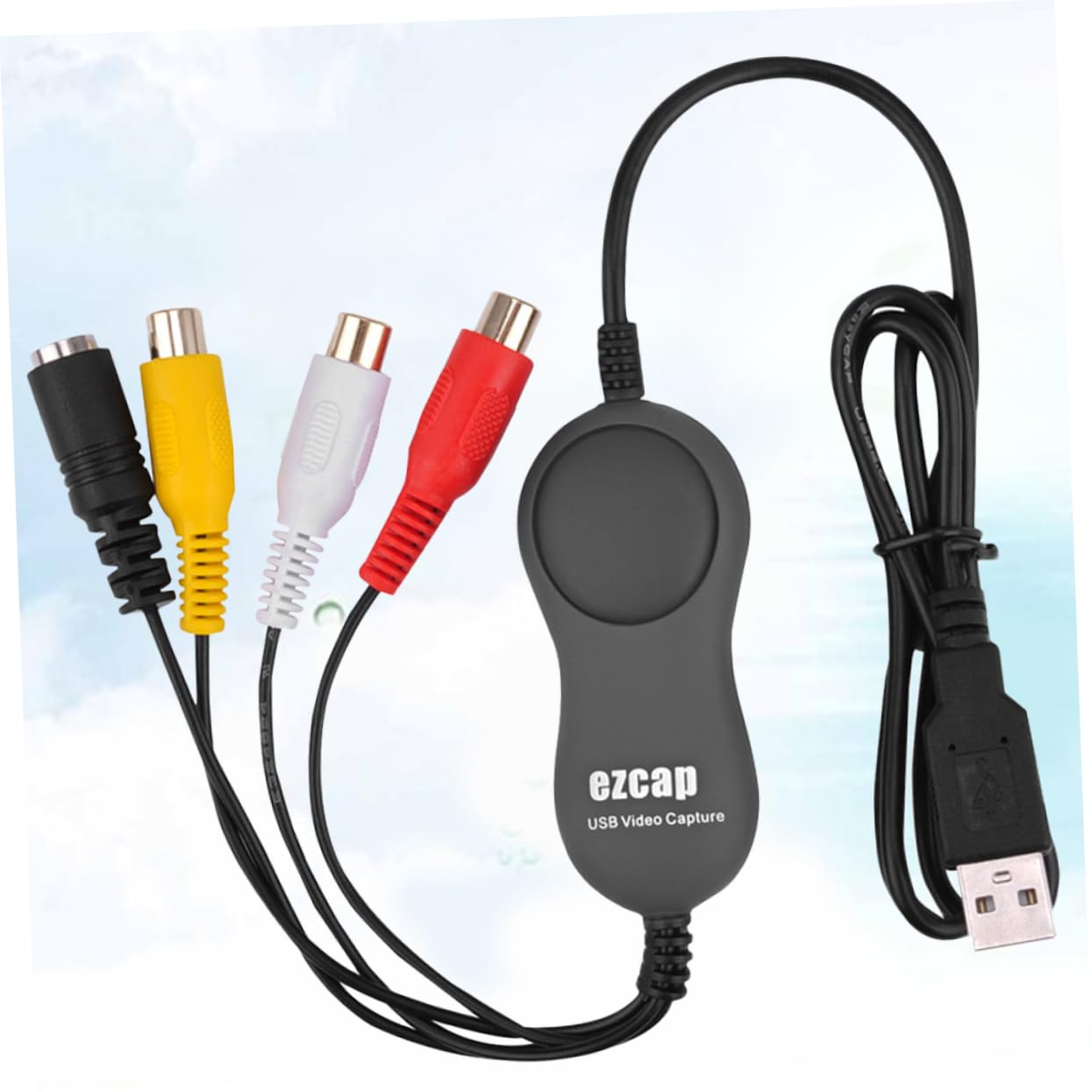 Veemoon 2.0 USB Video Capture Card - Analog to Digital Converter for Game Recording, Switch Capture & Audio/Video Conversion | Perfect for Streaming, Gaming & Digitizing Old Videos