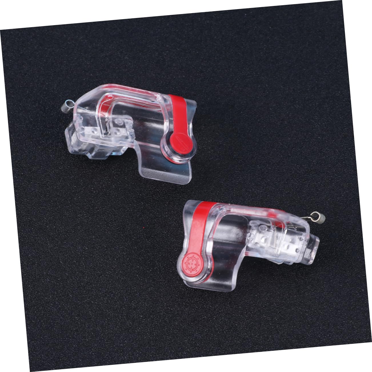 2 Pairs Phone Fire Buttons - Mobile Game Controller with Joysticks for FPS Shooting Games - Perfect for PUBG, Call of Duty & Fortnite on Smartphones