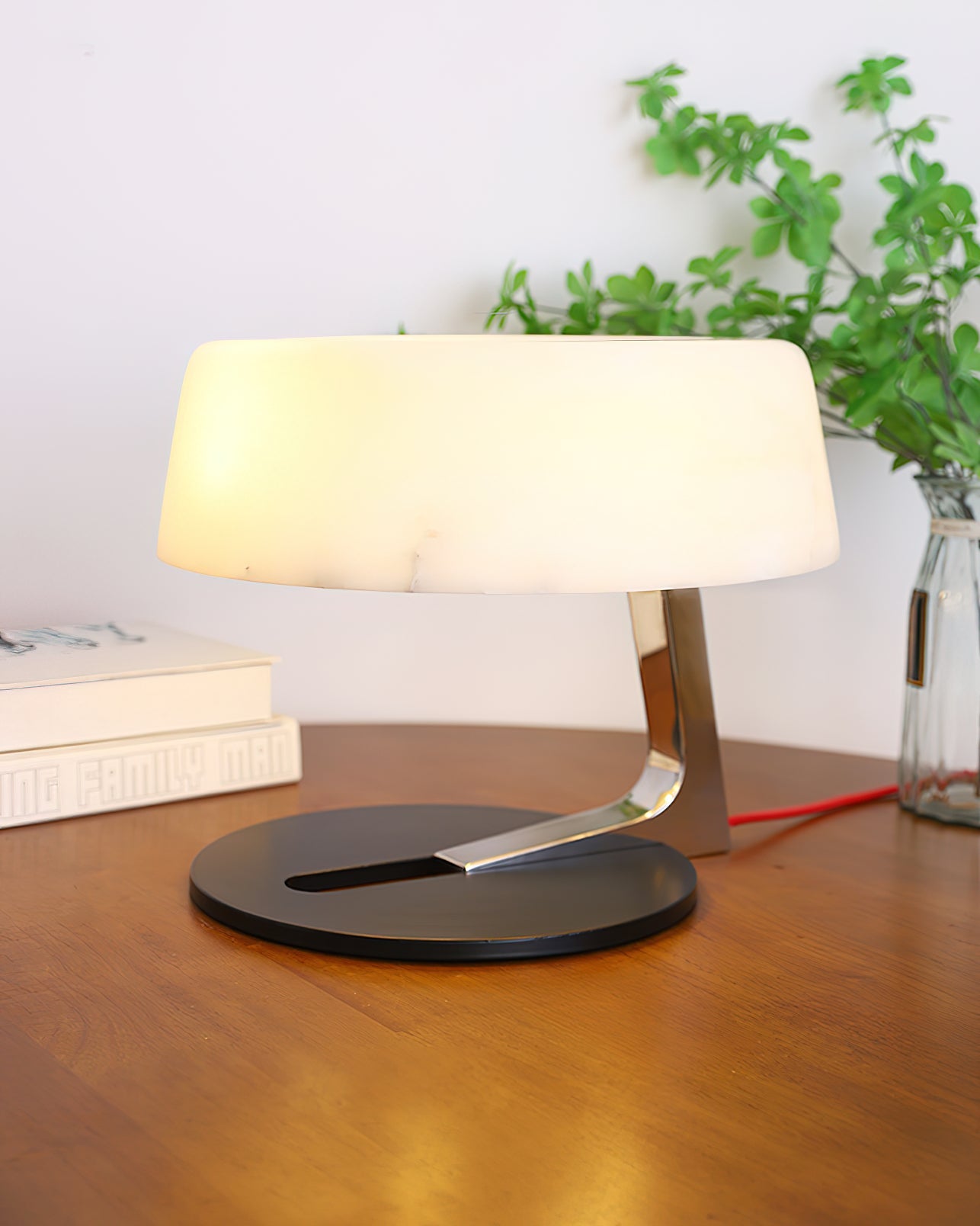 Comete Table Lamp - Modern LED Nightstand Light for Bedroom, Living Room & Office - Adjustable Brightness, Warm White Light, Stylish Home Decor