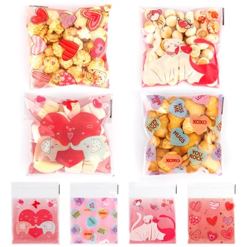 100pcs Valentine bags A