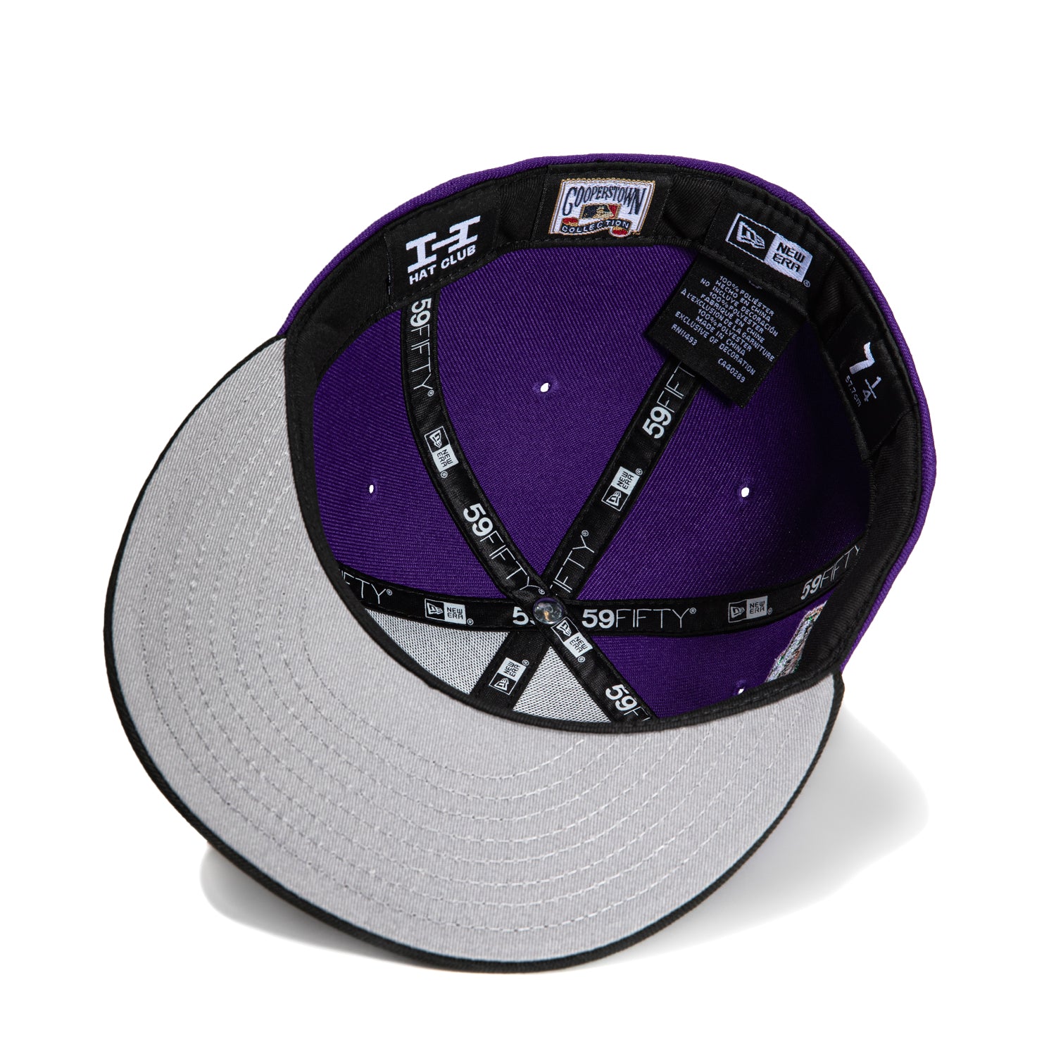 New Era 59Fifty Arizona Diamondbacks MLB Baseball Cap with Inaugural Patch - Purple, Black & Metallic Copper Design for Men's Fashion & Sports Fans