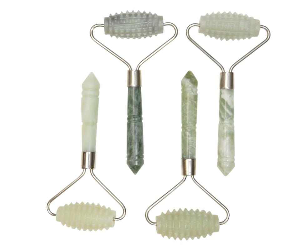 Jade Face and Body Roller for Skin Care - Gua Sha Massage Tool for Relaxation, Puffiness Relief & Anti-Aging - Perfect for Home Spa & Self-Care Routine