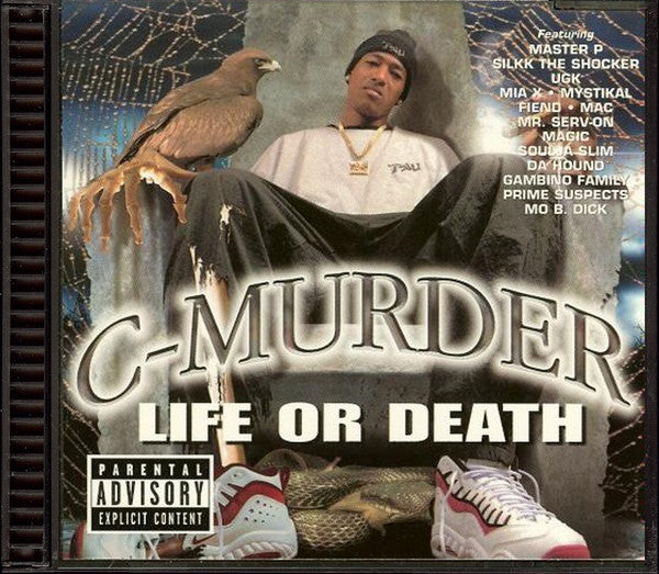C Murder - Life Or Death CD | Hip-Hop Rap Music Album | Perfect for Workout, Car Rides & Party Playlists