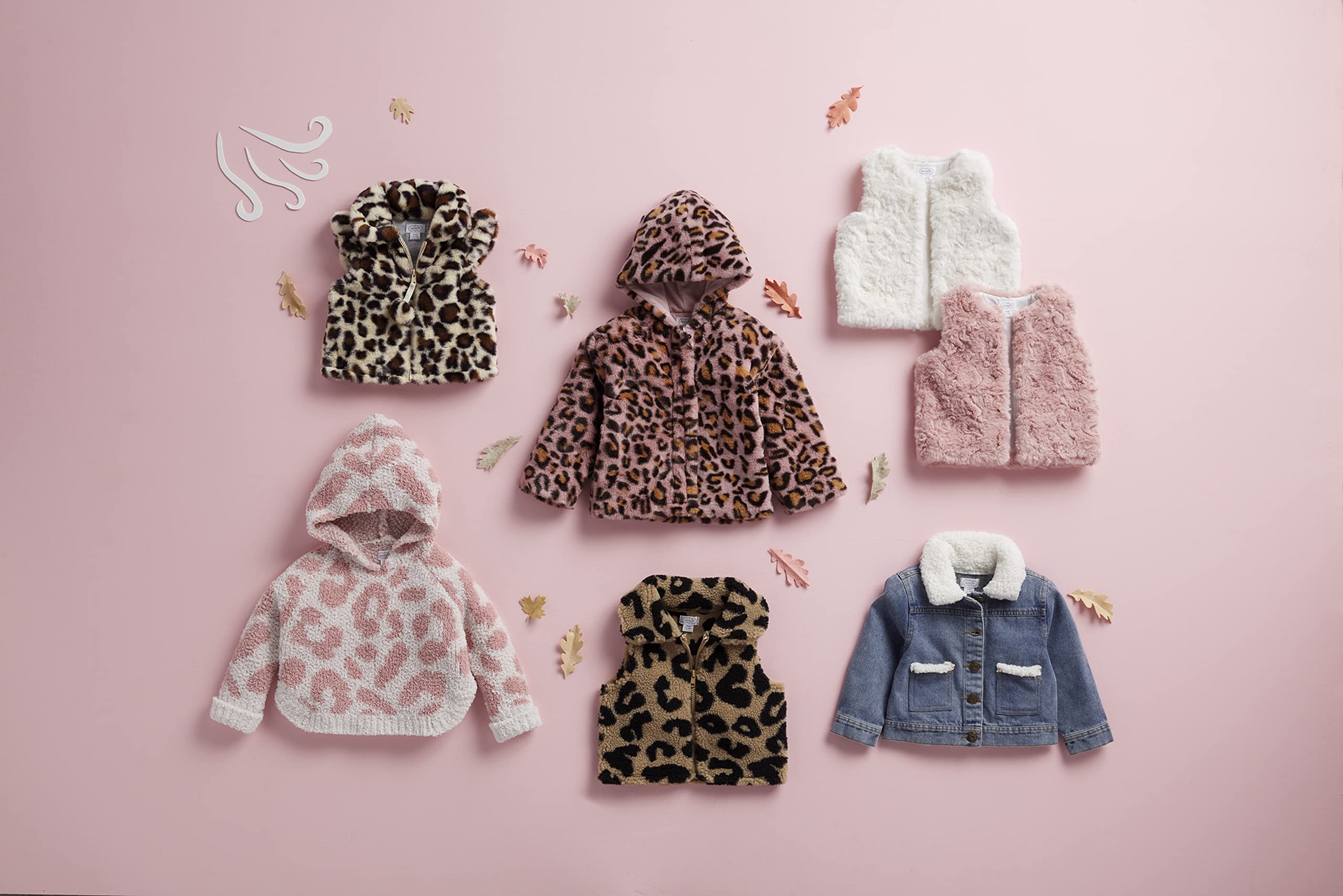Mud Pie Baby Girls' Faux Fur Vest - Soft Winter Coat for Toddlers - Perfect for Holiday Photos, Outdoor Play & Special Occasions