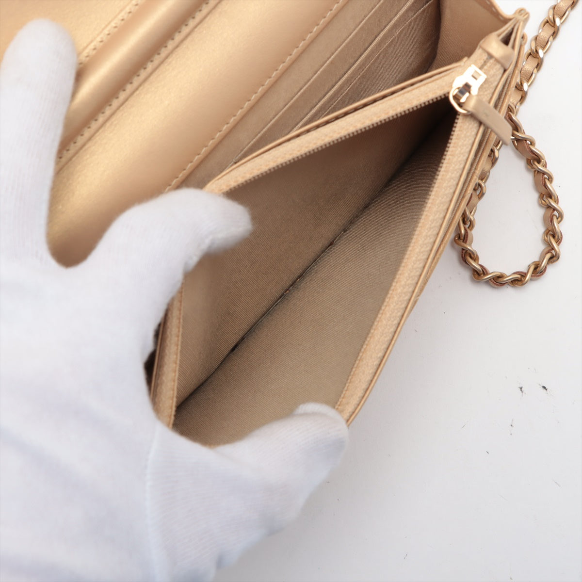 Chanel Multicolor CC Logo Matelasse Lambskin Chain Shoulder Bag in Gold - Luxury Designer Handbag for Women | Perfect for Parties, Date Nights & Special Occasions