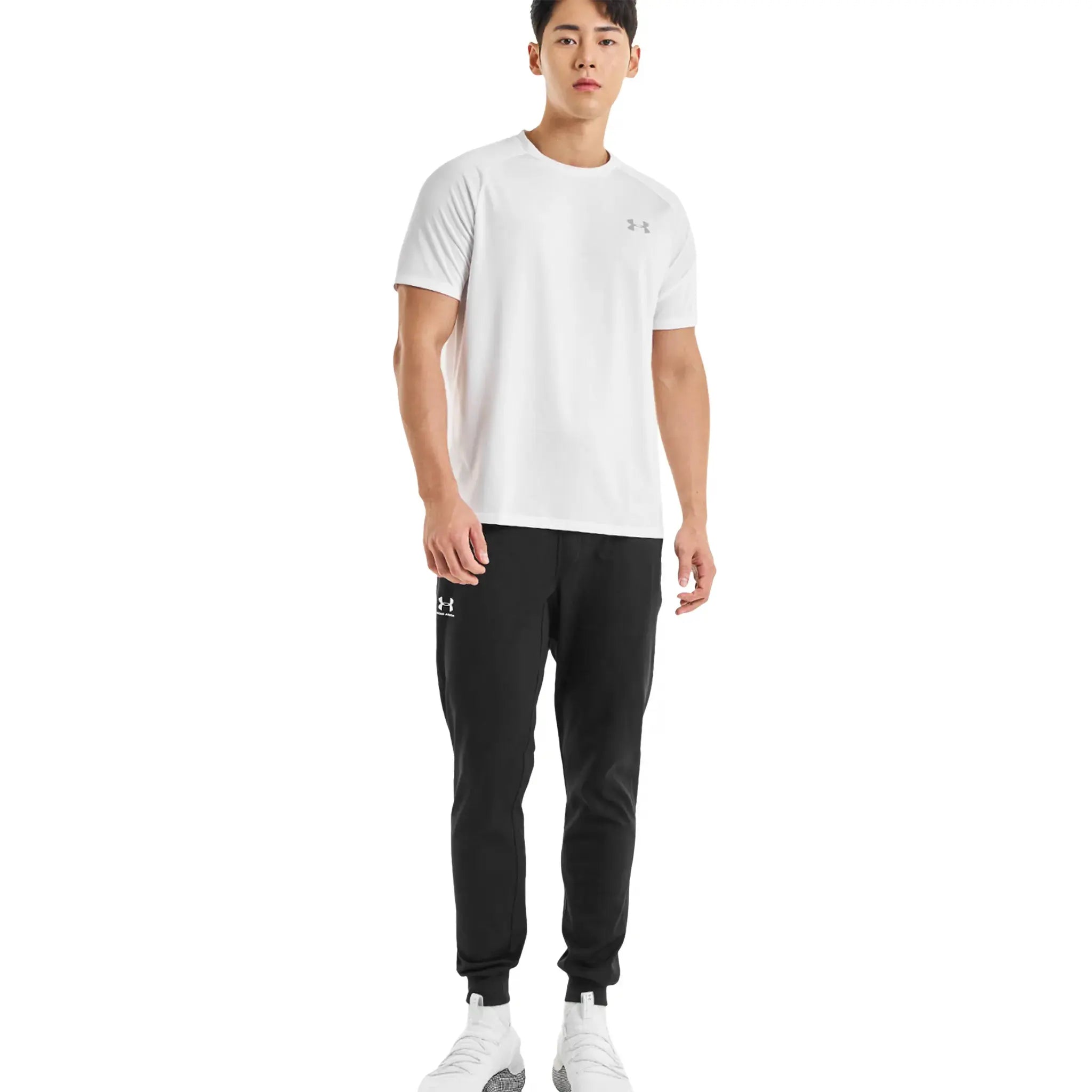 Under Armour UA Tech 2.0 Men's Short Sleeve T-Shirt - Moisture Wicking, Breathable Workout Tee for Gym, Running & Casual Wear - White