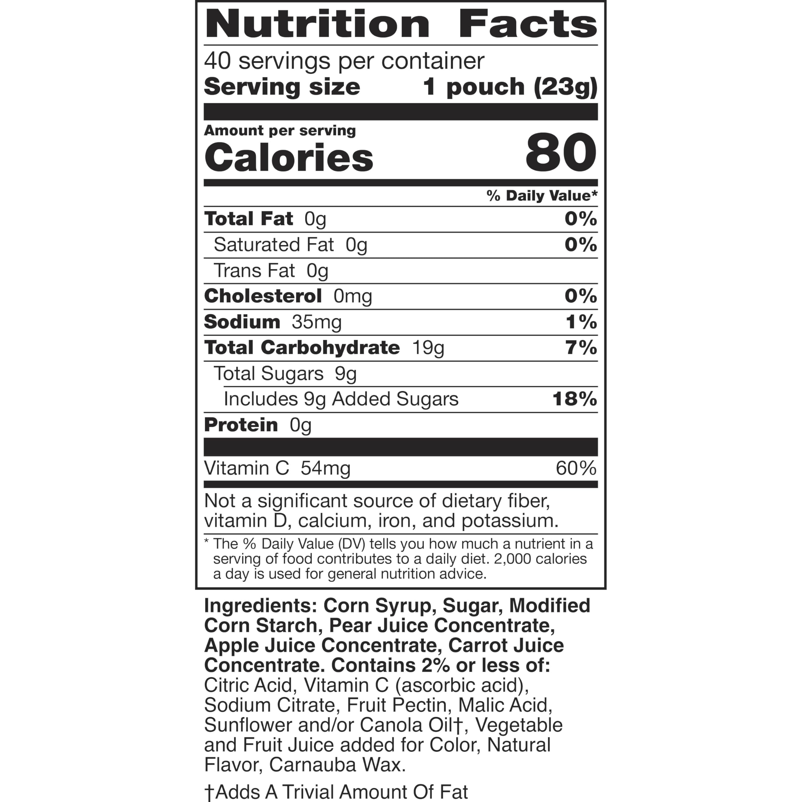 Mott's Assorted Fruit Flavored Snacks - Gluten Free, Family Pack (40 Count, 32 oz) - Perfect for Easter Basket Stuffers, Kids Lunch Box Treats & Healthy On-the-Go Snacks