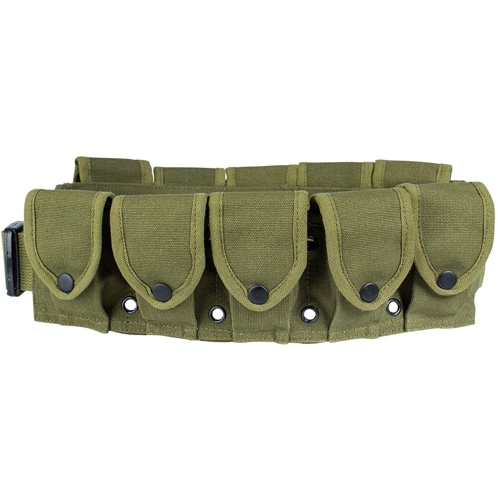 10 Pocket Cartridge Belt - Heavy Duty Ammo Holder for Hunting, Shooting & Outdoor Activities - Perfect for Hunters, Shooters & Tactical Enthusiasts