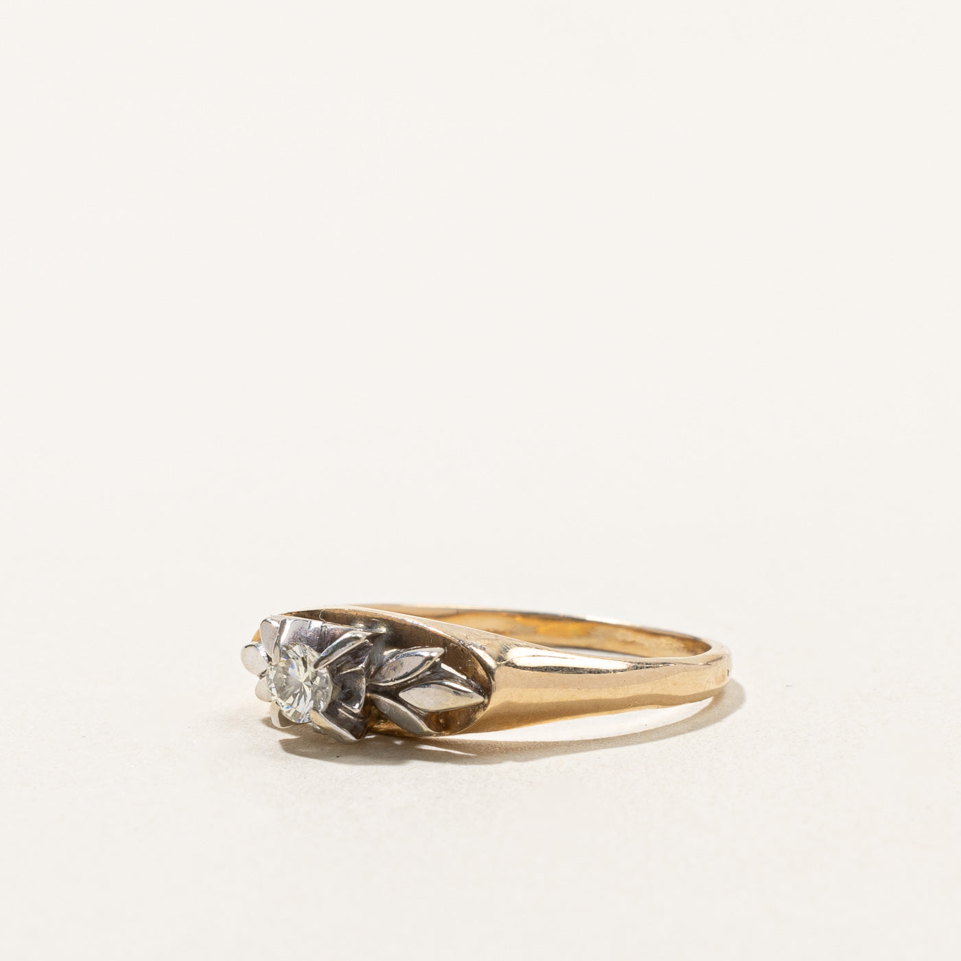 0.15ct Prong Set Diamond Ring - Size 6.75 | Elegant Solitaire Engagement Ring for Women | Perfect for Proposals, Anniversaries & Special Occasions