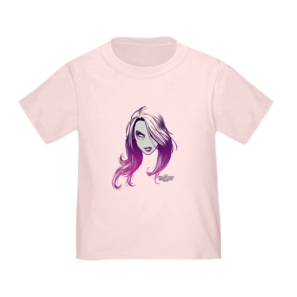 Guardians of the Galaxy Gamora Toddler T-Shirt - Cute Marvel Superhero Graphic Tee for Kids | Perfect for Cosplay, Birthday Gifts & Everyday Play