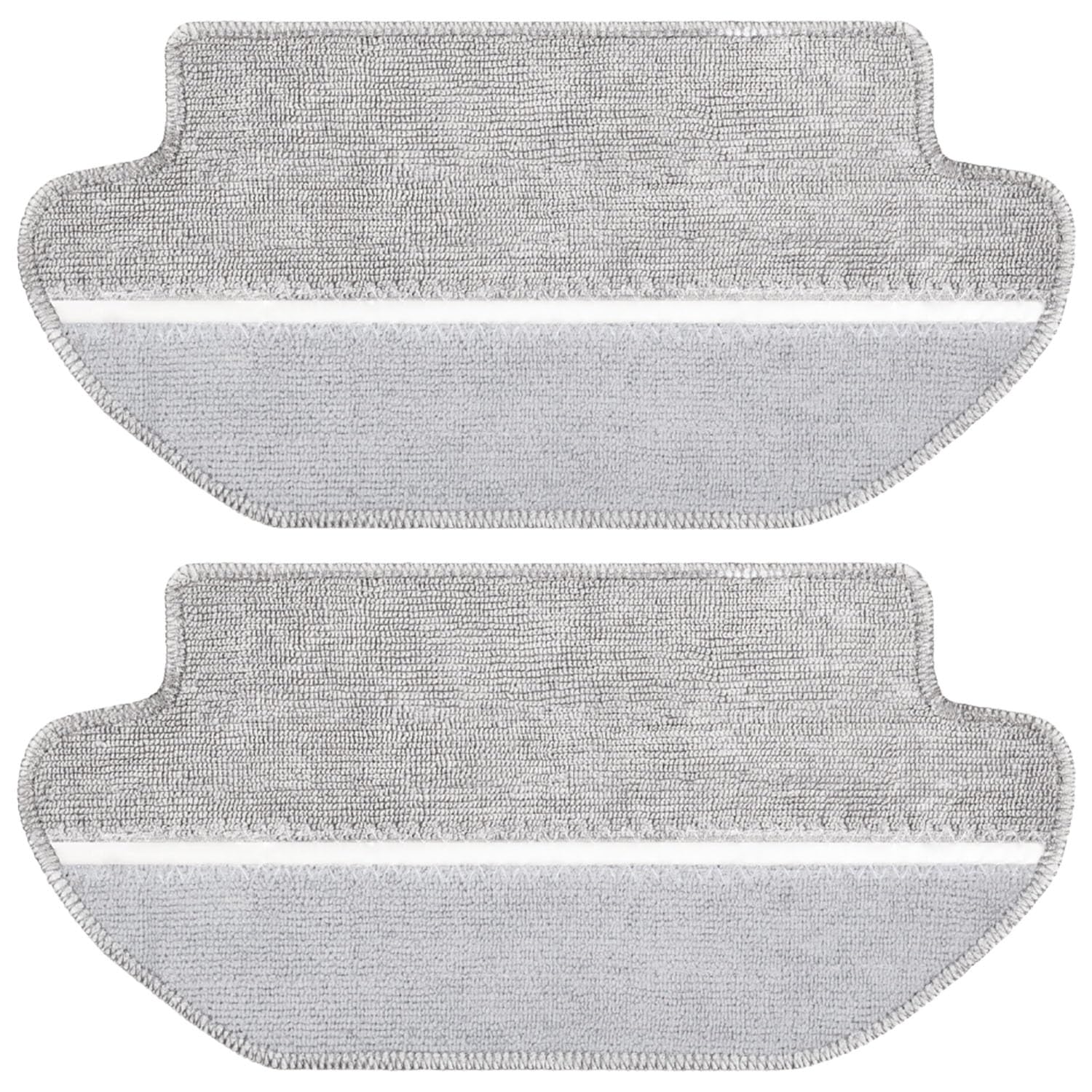 Coredy 2-Pack Wet & Dry Mopping Pads for SL200 Robot Vacuum Cleaner - Replacement Cleaning Cloth Kit for Hardwood Floors & Tile Surfaces