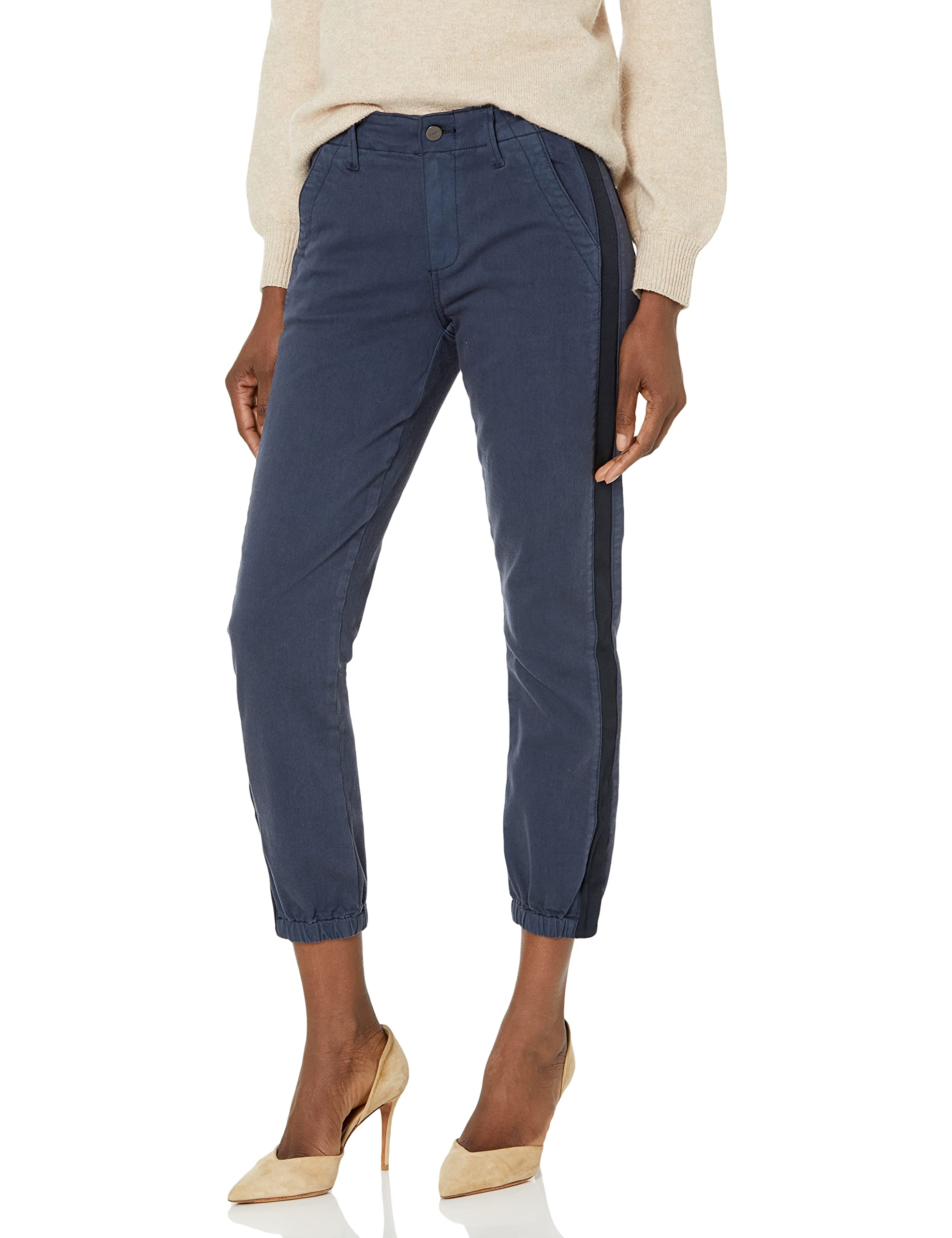 PAIGE Women's Mayslie Joggers - Soft High-Waisted Lounge Pants for Yoga, Running & Casual Wear - Comfortable Stretchy Sweatpants for Women