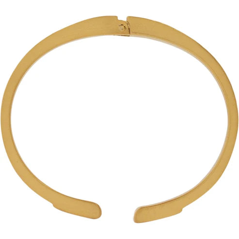 Brighton Meridian Zenith Gold Tone Hinged Bangle Bracelet - Elegant Jewelry for Women, Perfect for Parties, Weddings & Special Occasions