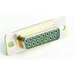 15-Position D-Sub Solder Cup Connector - 5 Pack (053512-0029) | D-Subminiature Female Socket for PCB Mounting | Ideal for Industrial Control, Computer & Networking Equipment