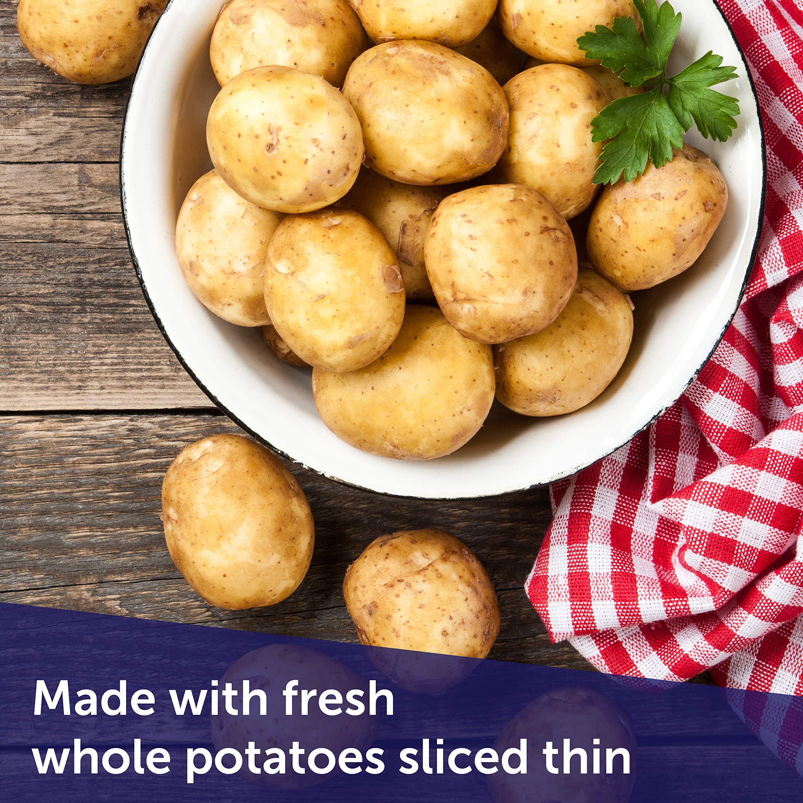 Utz Original Crispy Potato Chips - Made from Fresh Potatoes, 1 Oz Bags (Pack of 60) | Perfect for Snacking, Parties & Lunch Boxes