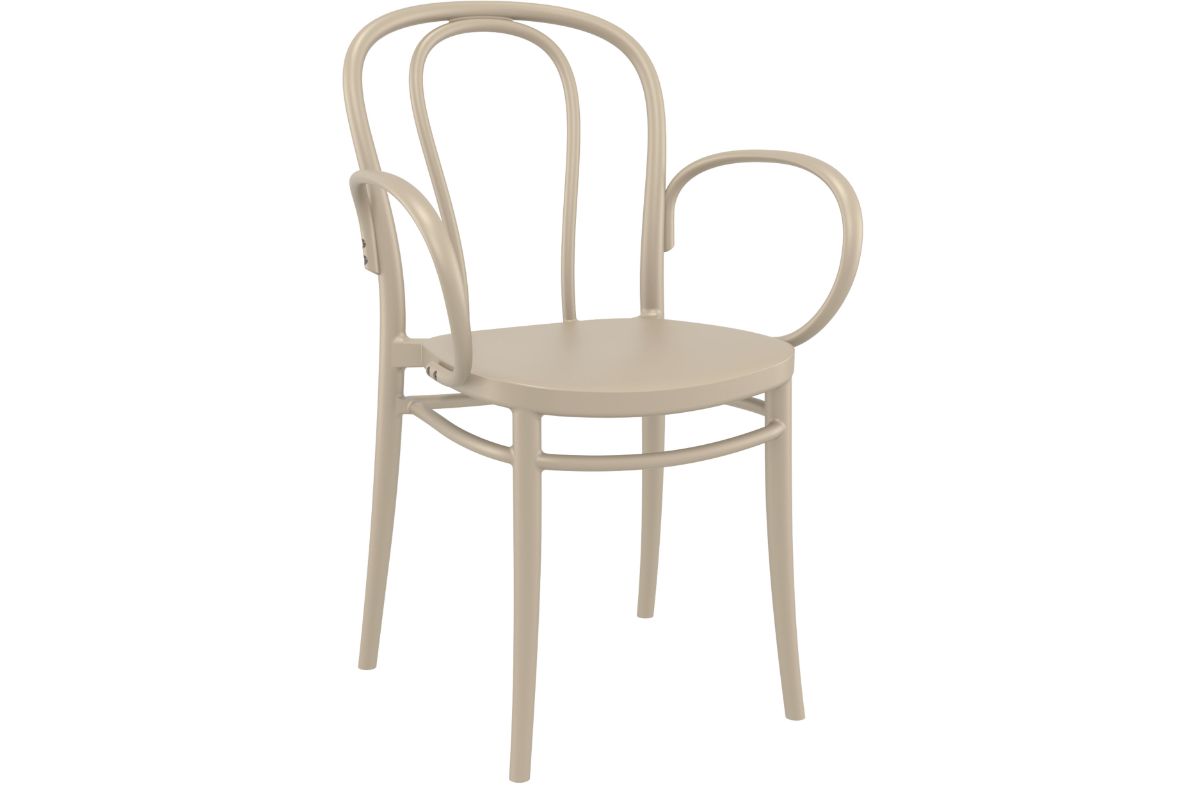 Victor XL Stacking Chair - Heavy Duty Commercial Grade for Restaurants, Cafes & Events | Durable & Space-Saving Seating Solution