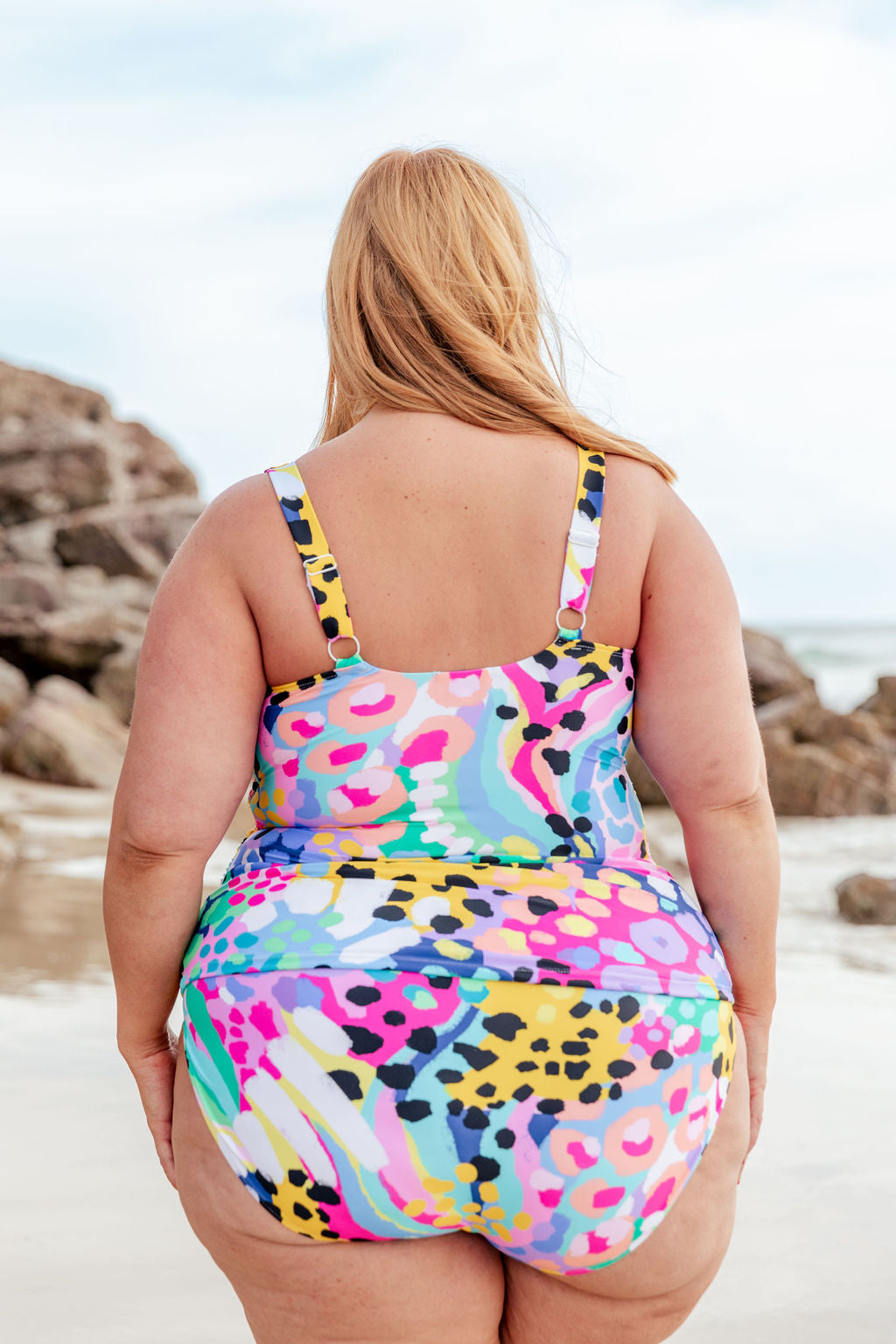 Kasey Rainbow Burleigh Tankini Top - Stylish Swimwear for Women | Perfect for Beach Vacations & Pool Parties