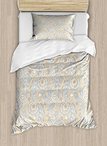Tan Baby Blue White