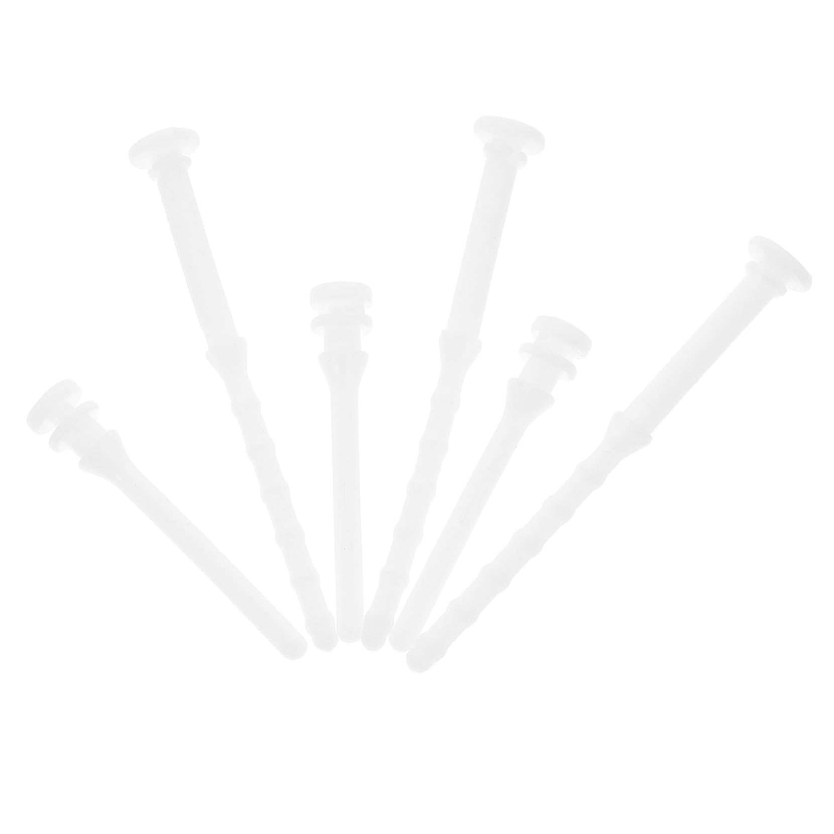 Mobestech 80-Piece Computer Case Fan Screw Kit - Black Silicone Rubber Rivets & Noise Absorption Pins for PC Radiator & Chassis Assembly | Perfect for Gaming PC Builds, Case Mods & DIY Computer Repairs