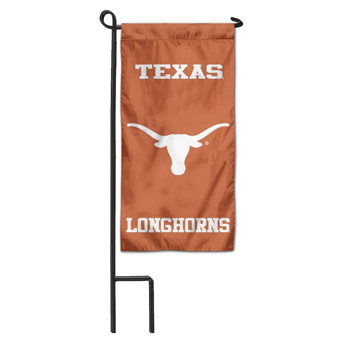 Texas Longhorns Mini Garden Flag & Flower Pot Topper - College Flags & Banners Co. - Perfect for Game Day Decor, Yard Displays & School Spirit Showcase