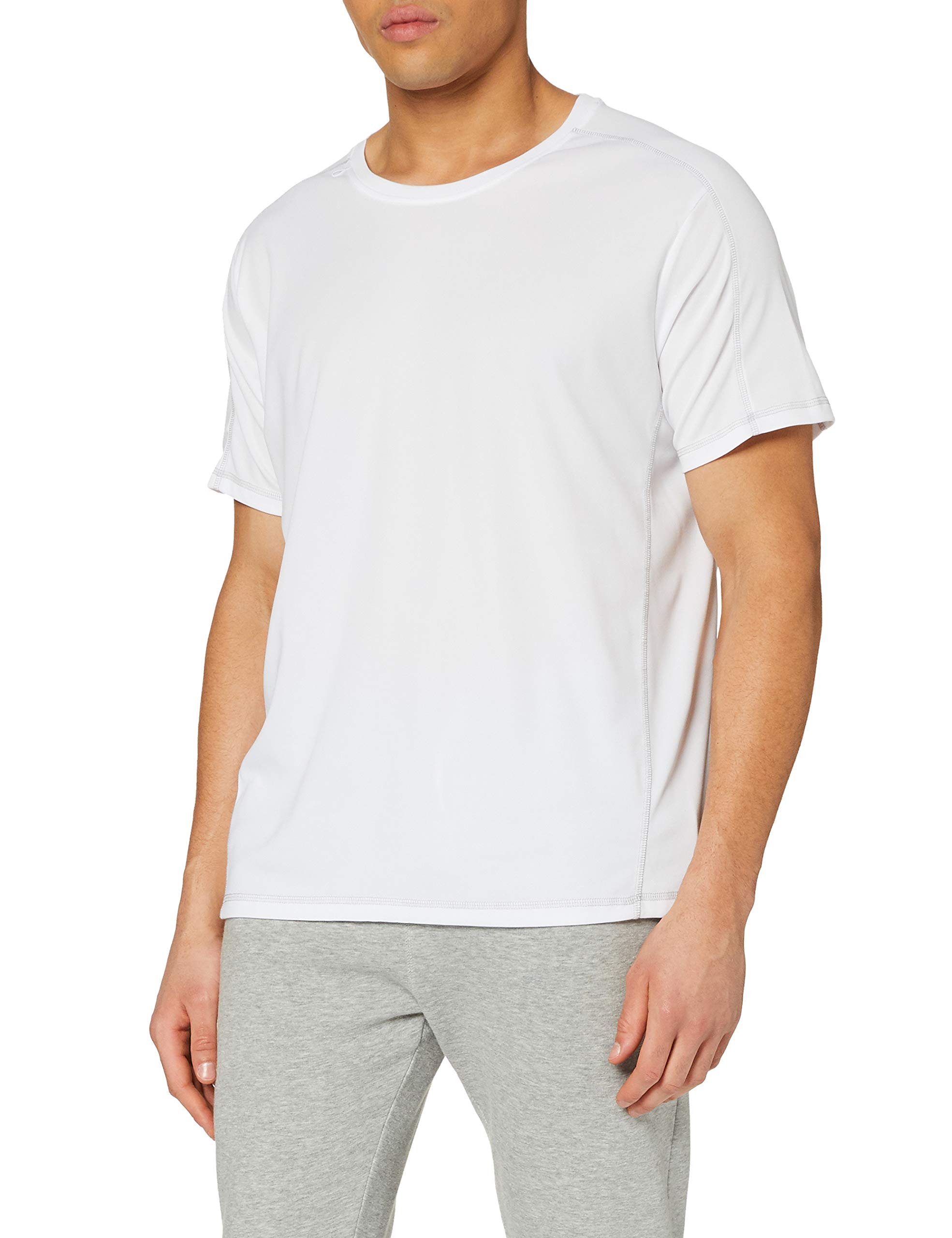 Regatta Activewear Beijing T-Shirt for Men - Breathable Cotton Short Sleeve Tee - White - Size M - Perfect for Gym, Running & Casual Wear