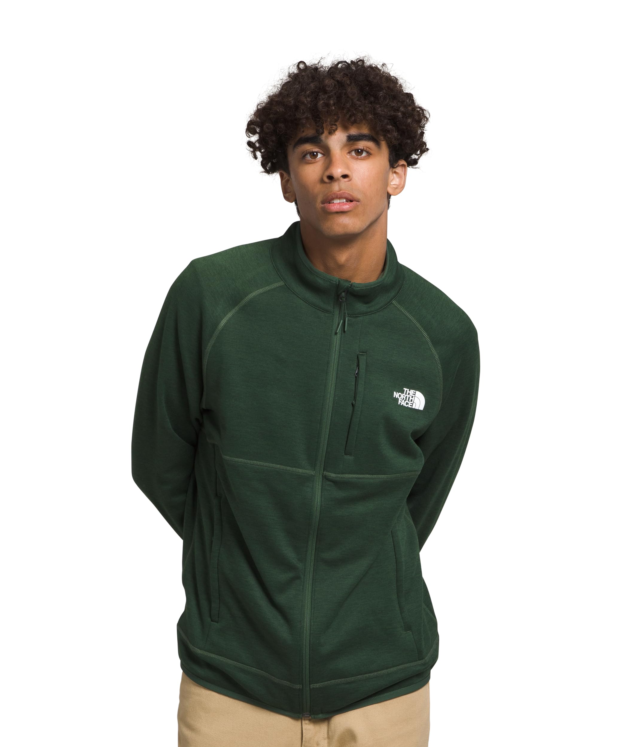 THE NORTH FACE Men's Canyonlands Full Zip Fleece Jacket - Lightweight, Breathable & Warm for Hiking, Camping & Outdoor Adventures
