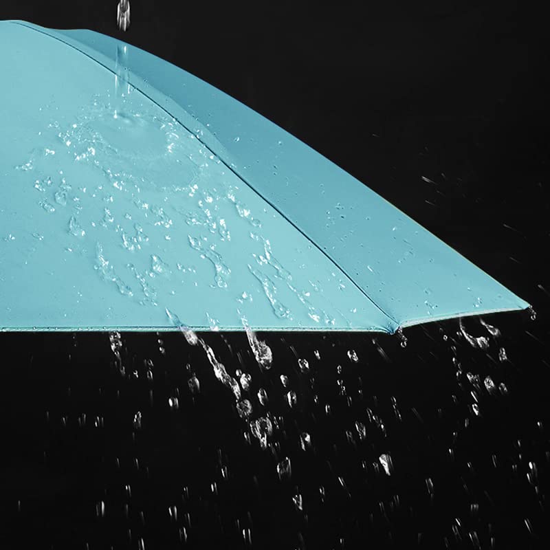 Portable Electric Cooling Fan UV Sun Protection Rainproof Umbrella - Perfect for Outdoor Activities, Beach, Camping & Travel