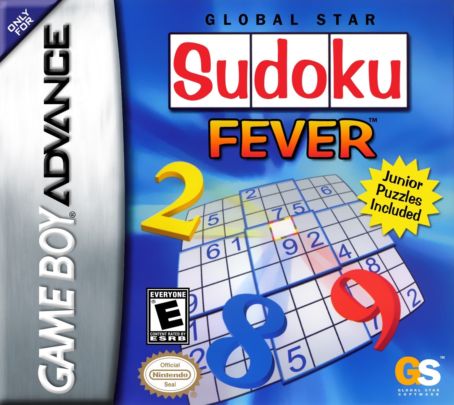 Used Sudoku Fever Game Boy Advance Video Games - Classic Puzzle Game for GBA - Perfect for Travel, Gifts & Retro Gaming