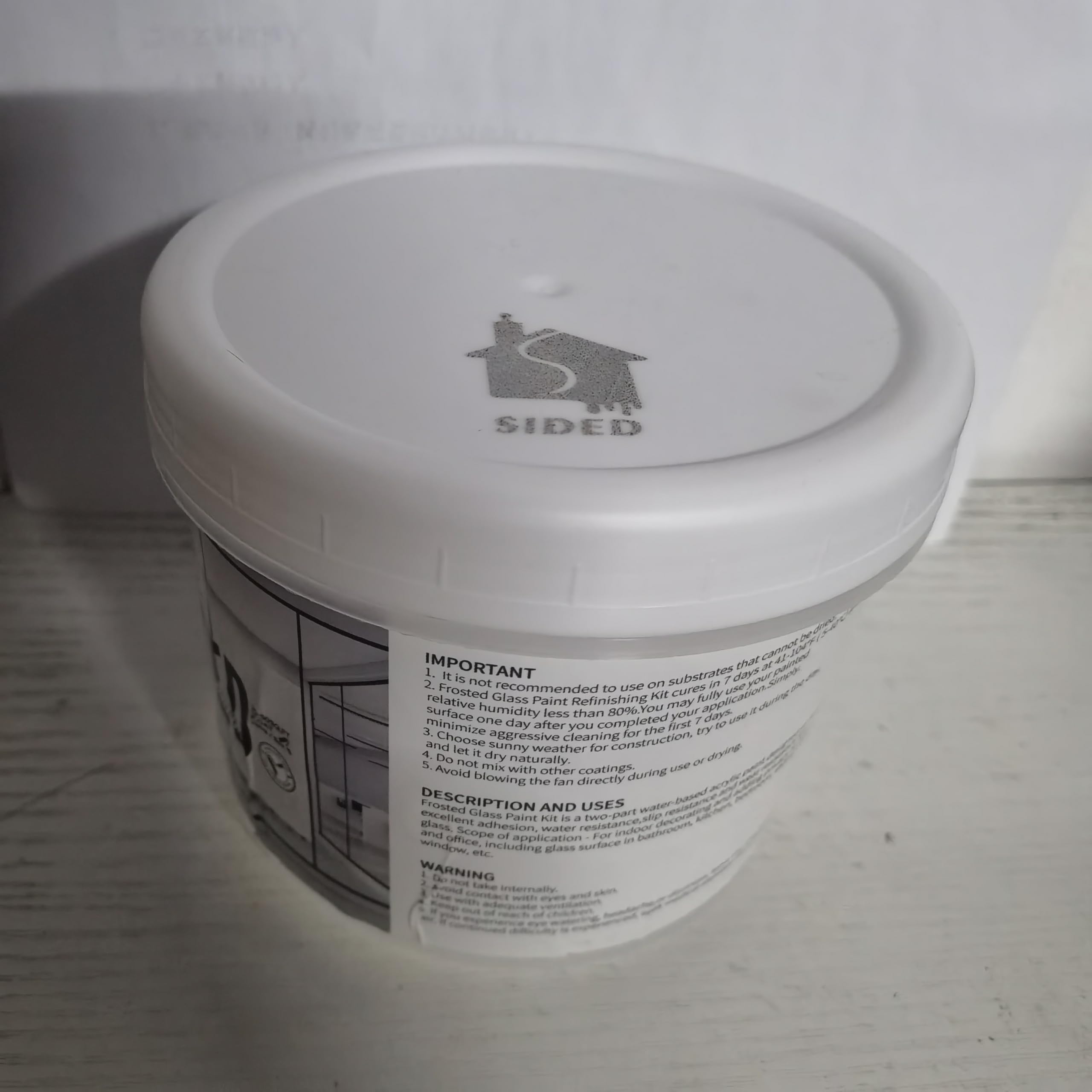 Premium Water-Based Wood Paint - Non-Toxic, Eco-Friendly, Fast Drying for Indoor & Outdoor Furniture, Cabinets, Decks - Perfect for DIY Home Projects & Professional Woodworking