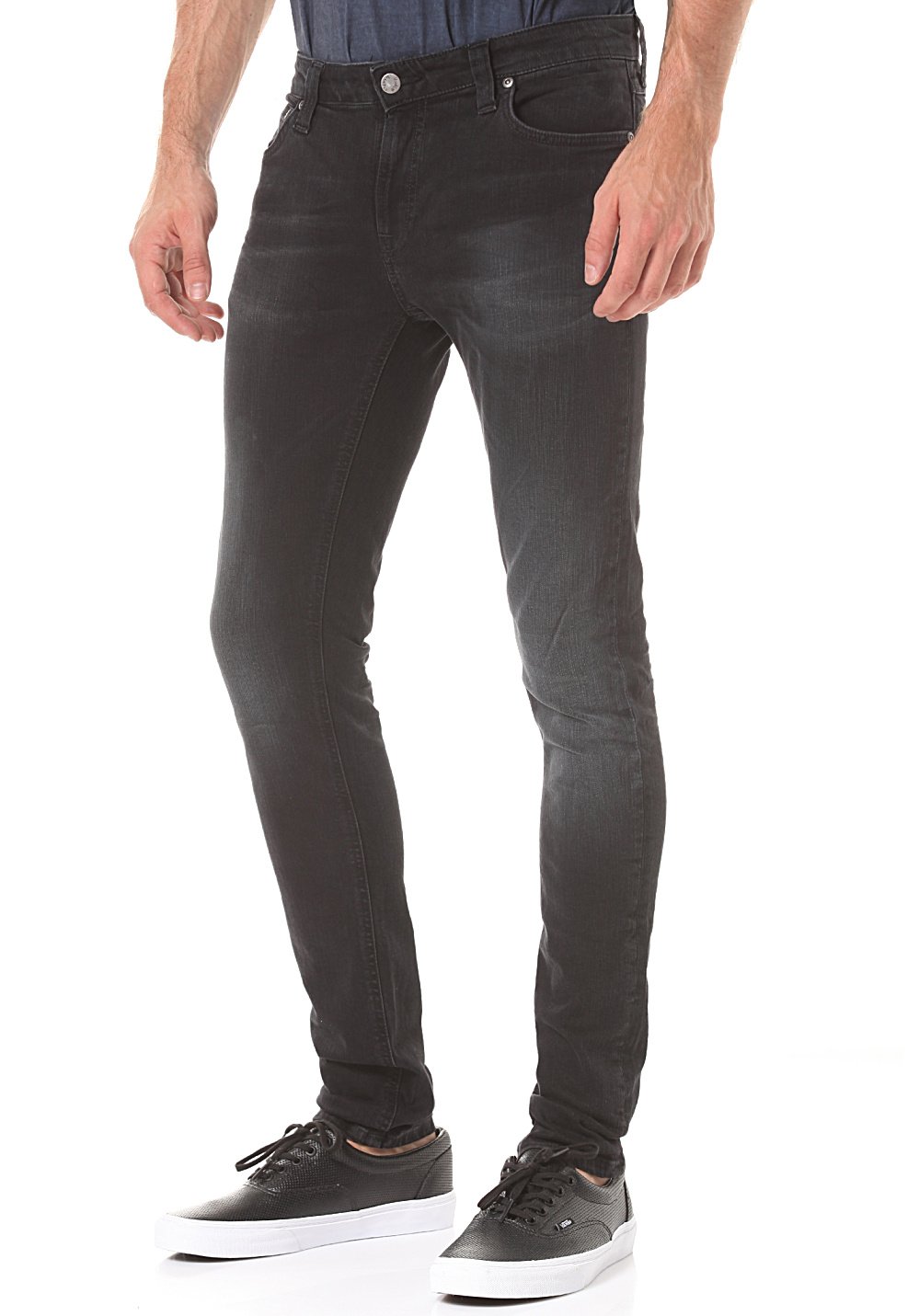 Nudie Jeans Women's High Waist Skinny Jeans - Stretch Denim Pants for Slim Fit & Comfort | Perfect for Casual Wear, Office & Night Out