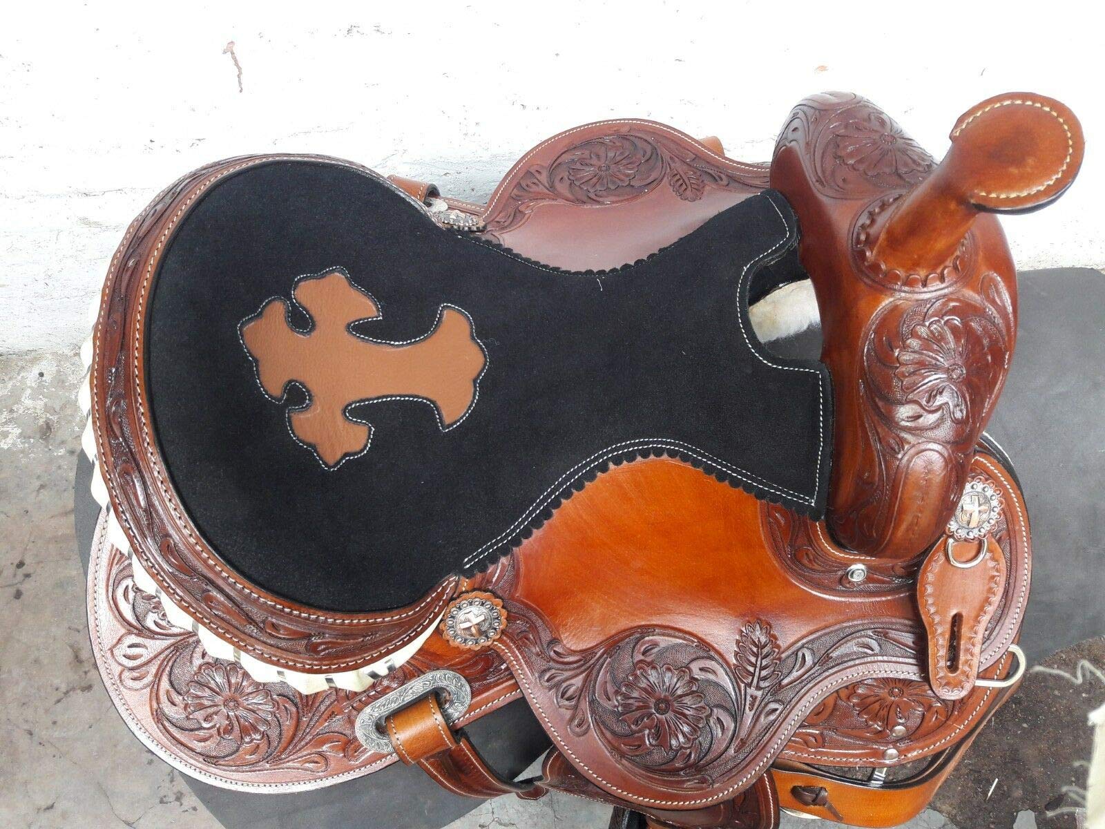 Premium Western Barrel Racing Saddle for Youth & Kids – Lightweight, Durable & Comfortable for Rodeo, Trail Riding & Competitions