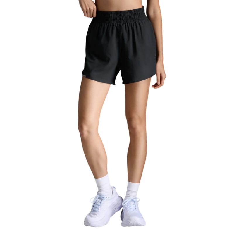 2XU Women's Aero Hi-Rise 4-Inch Running Shorts - Lightweight Compression Workout Shorts for Running, Training & Gym - High Waist Athletic Shorts with Moisture-Wicking Fabric for Women