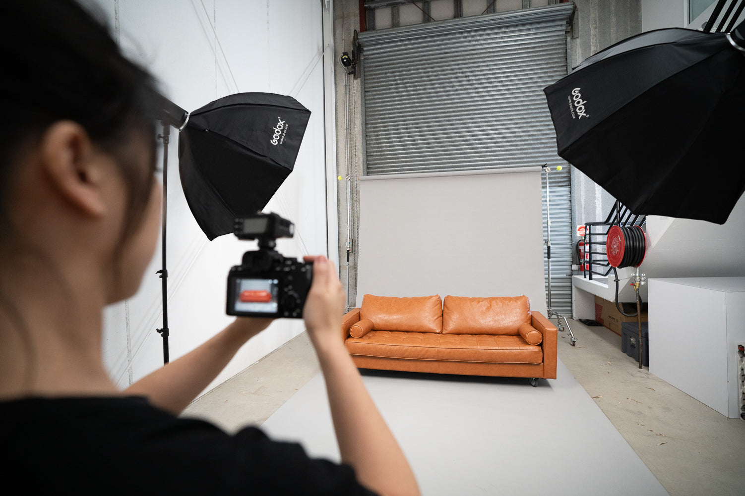 Godox AD600Pro 2x 1200W Professional Portable Studio Flash Lighting Kit - Perfect for Photography, Fashion Shoots, and Outdoor Lighting