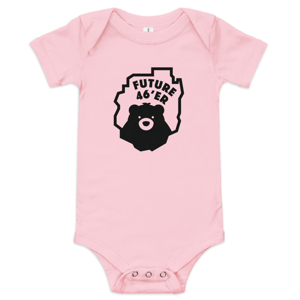 Future 46er Baby Onesie - Soft Cotton Infant Bodysuit for Boys & Girls - Perfect for Hiking, Outdoor Adventures & Family Photos