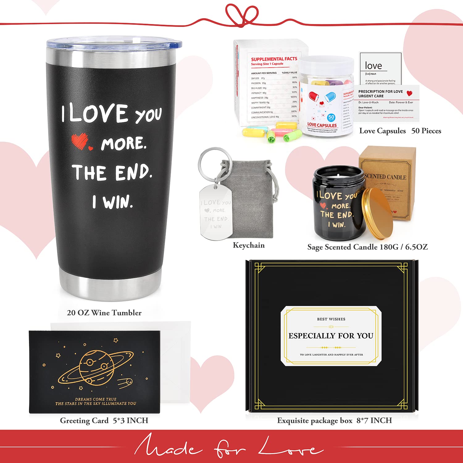 Valentine's Day Gifts for Him - Romantic Presents for Boyfriend, Husband & Men | Anniversary & Birthday Gift Ideas | Perfect for Date Nights & Special Occasions