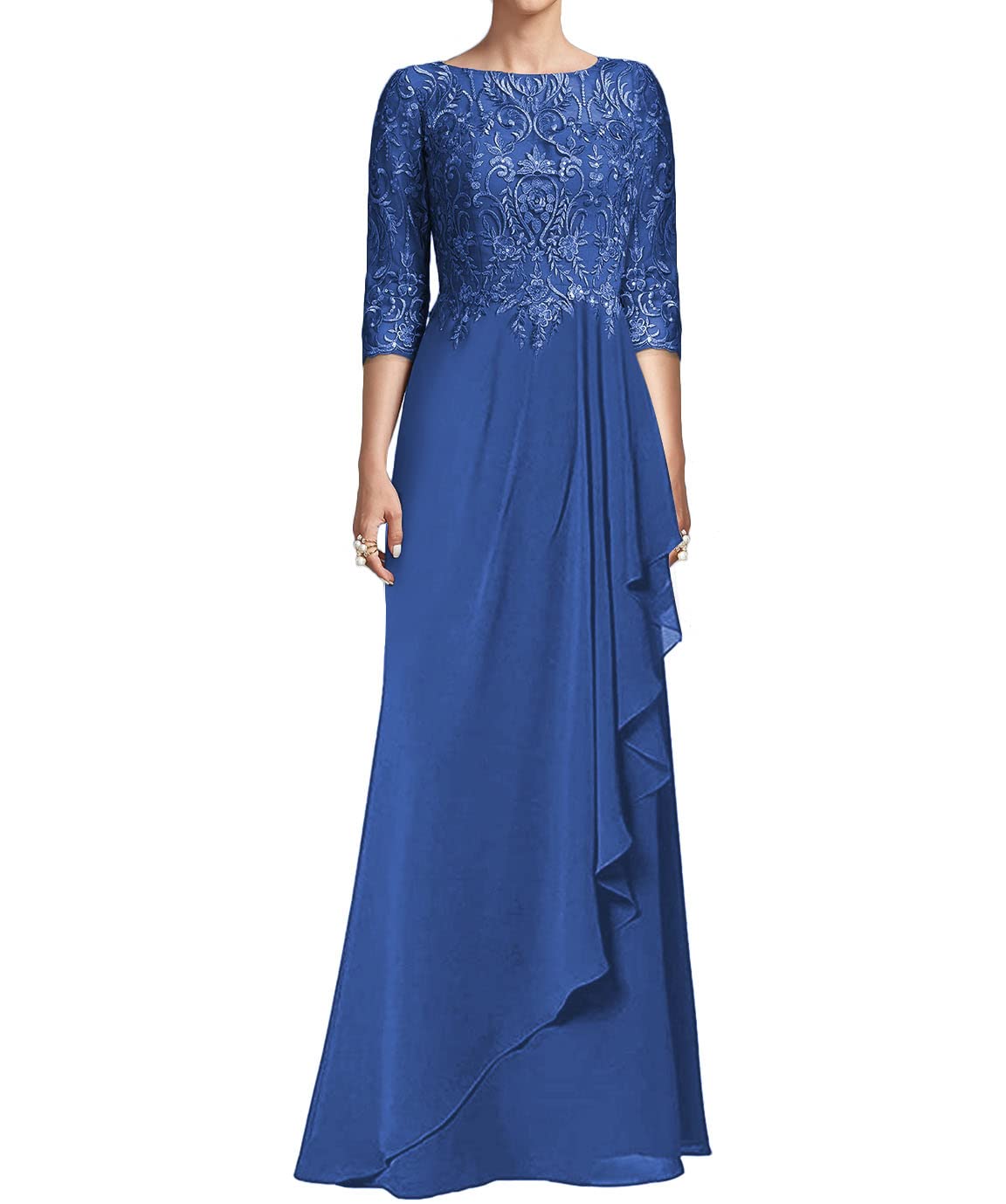 Elegant Mother of The Bride Dresses - Long Sleeve Lace Formal Evening Gowns for Wedding Guests | Perfect for Weddings, Galas & Special Occasions