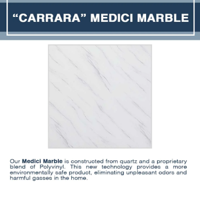 Premium Carrara Marble Diamond Corner Shower Enclosure Kit - Waterproof & Durable Bathroom Upgrade for Modern Homes, Spa-Like Shower Experience