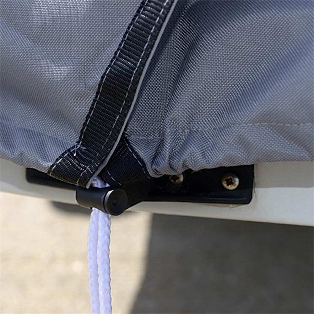 Premium Laser Dinghy Deck Cover - Custom-Fit, Waterproof & Breathable Sailboat Cover - Grey - Perfect for Boat Storage & Outdoor Protection
