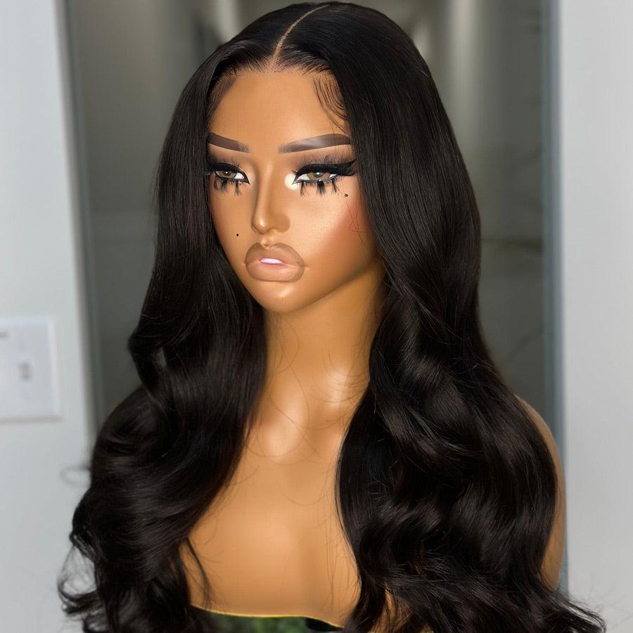 WOWANGEL Pre Everything 9X6 Wear & Go Glueless HD Lace Wig - Body Wave Human Hair Wig for Black Women | Perfect for Daily Wear, Cosplay & Special Occasions