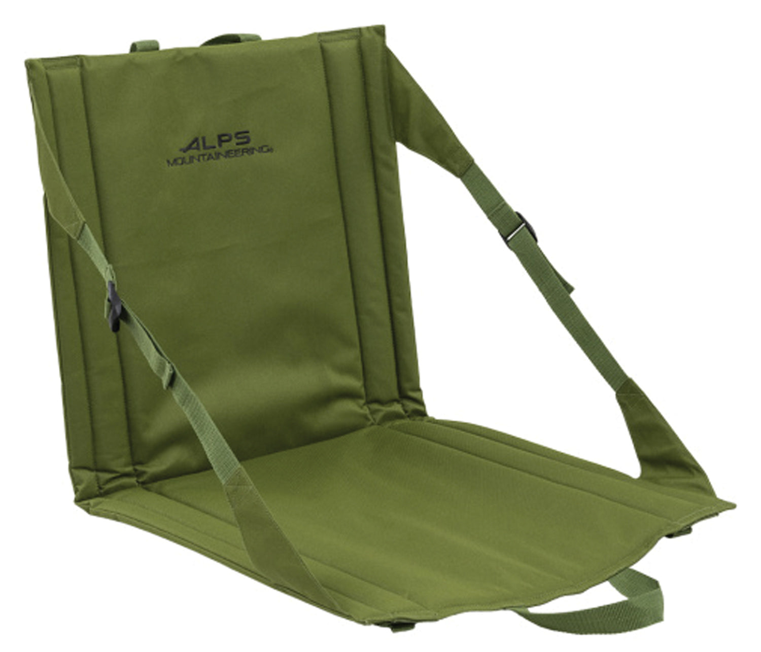Alps Mountaineering Weekender Seat - Lightweight Portable Camping Chair for Hiking, Backpacking & Outdoor Adventures | Comfortable Cactus Green Foldable Seat for Picnics, Beach, Fishing & Tailgating