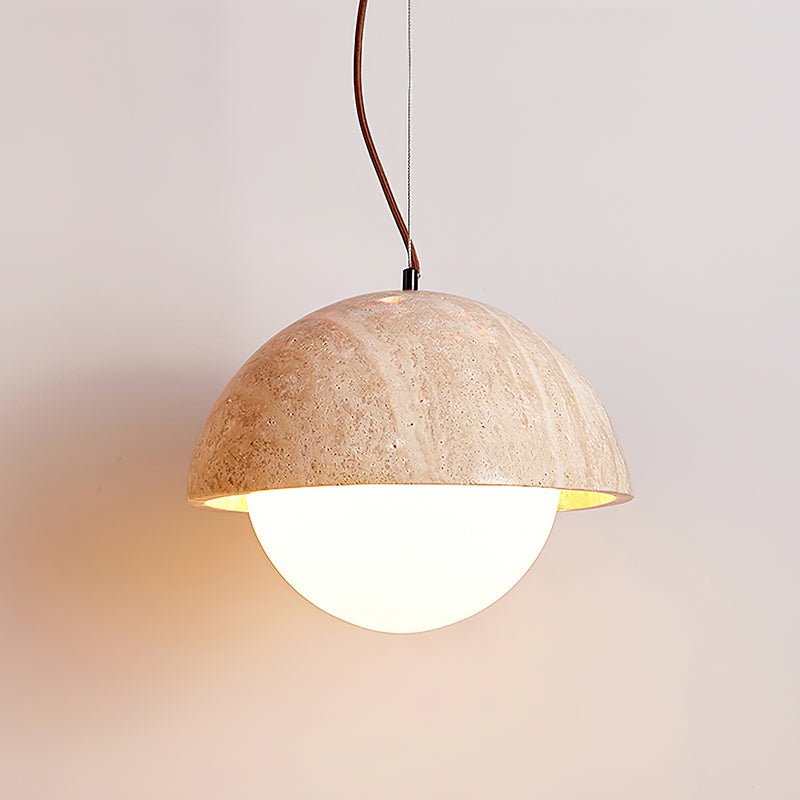 Crescent Glow Pendant Lamp - Modern Moon-Shaped Hanging Light Fixture for Bedroom, Living Room & Dining Room Decor