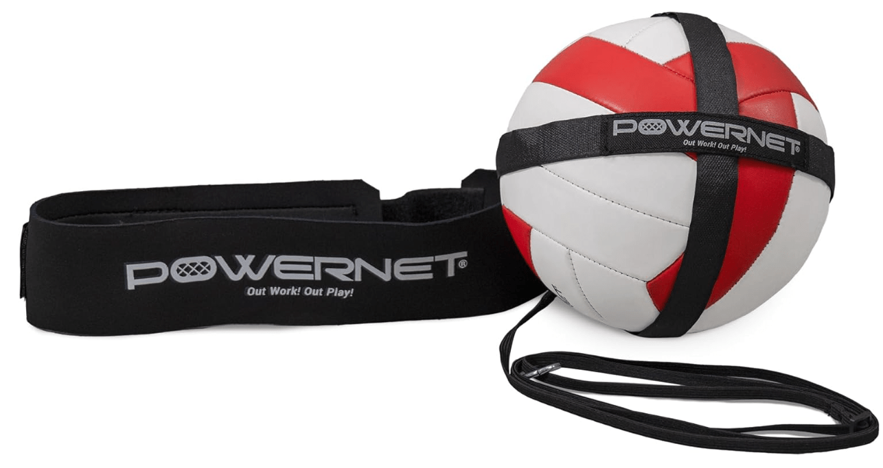 Volleyball Solo Trainer - Self Practice Volleyball Training Equipment for Indoor & Outdoor Use - Perfect for Solo Drills, Passing, and Serving Practice