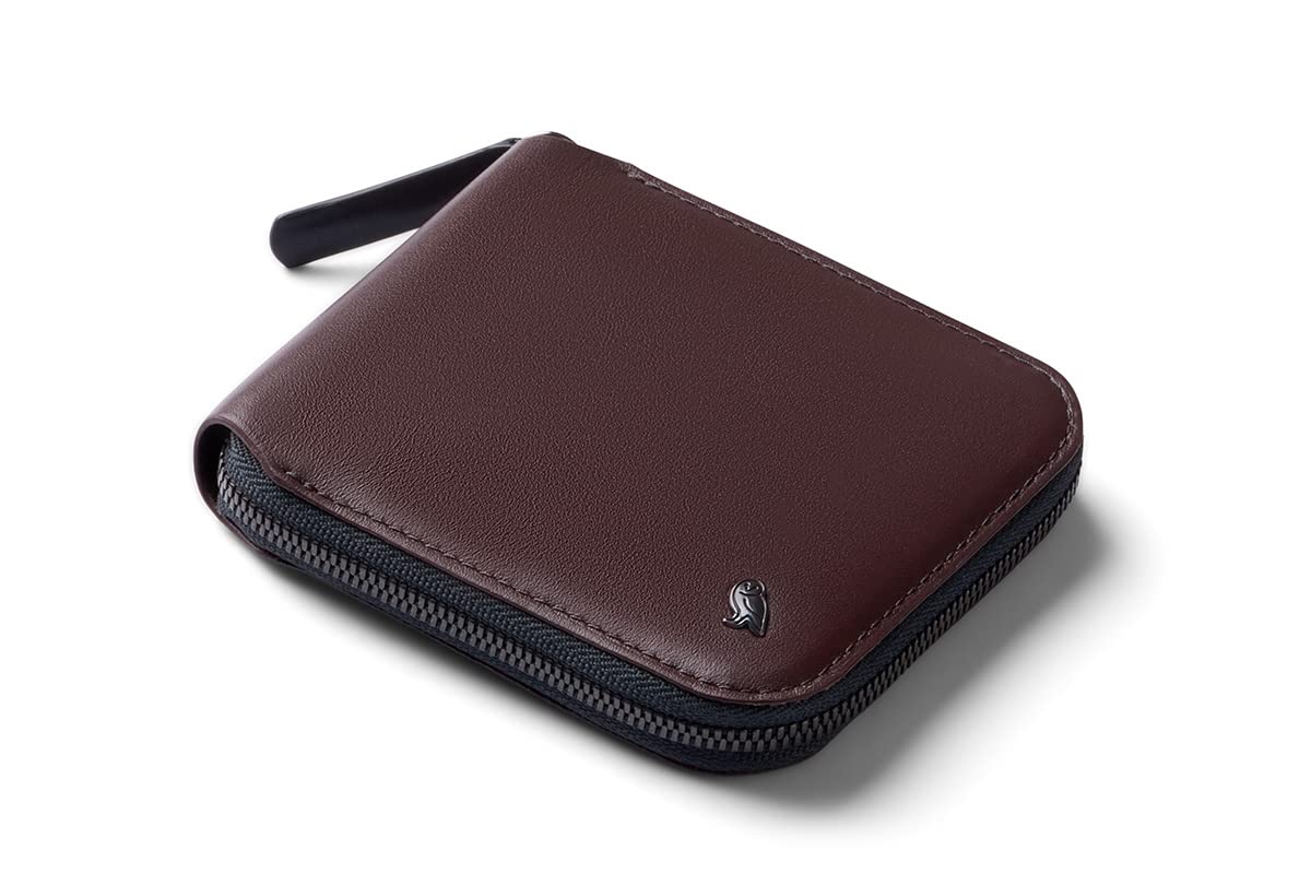 Bellroy Zip Wallet - Premium Leather RFID Blocking Wallet with Coin Pouch | Slim Bifold Wallet for Men & Women | Perfect for Travel, Business & Everyday Carry