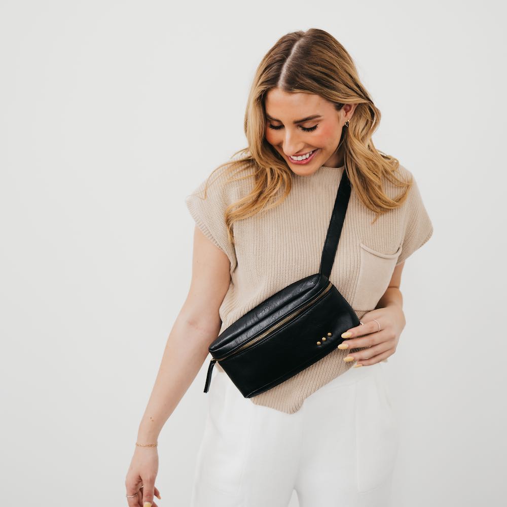 Stylish Whitley Waist Crossbody Bag for Women - Fashionable Fanny Pack with Adjustable Strap, Perfect for Travel, Hiking, and Everyday Use
