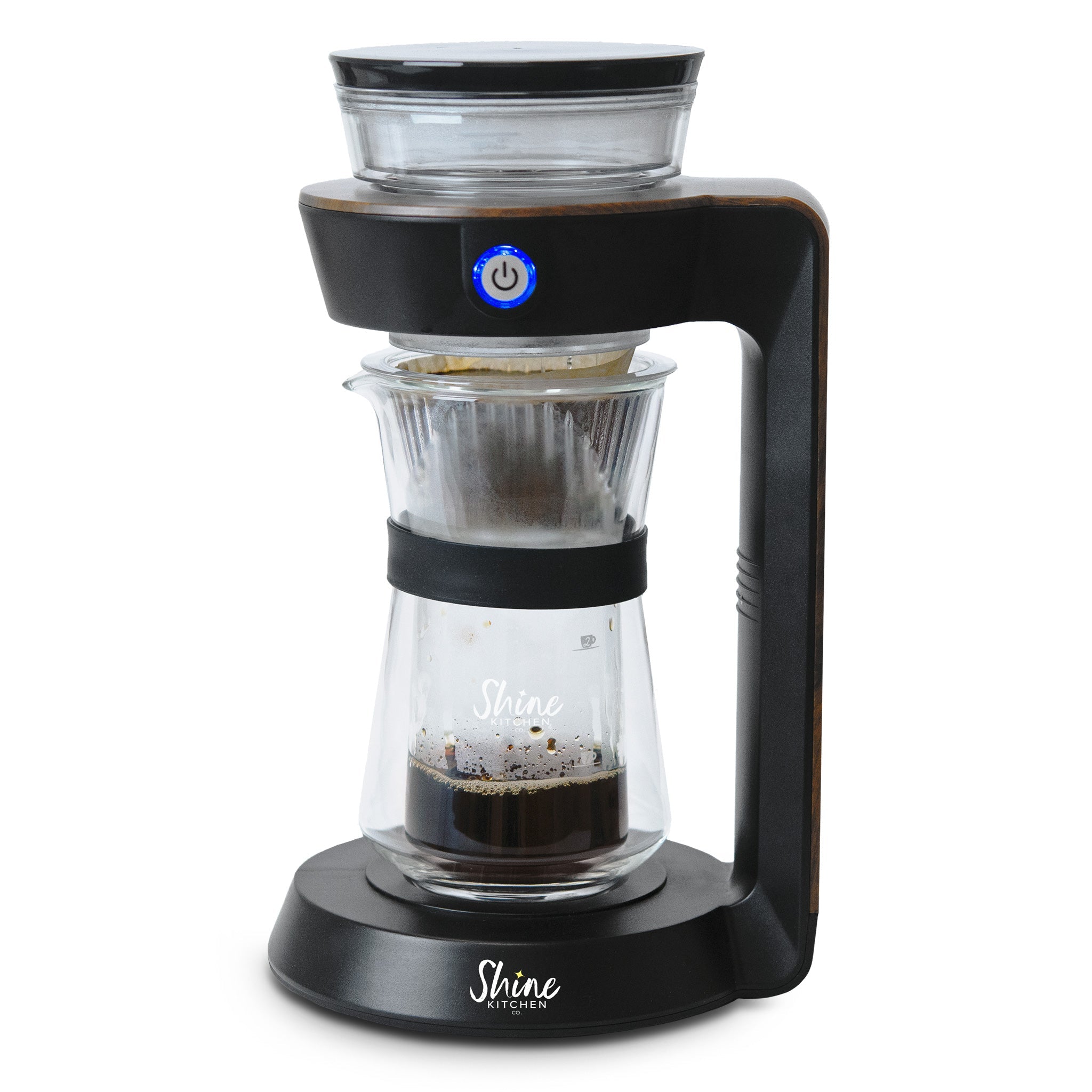 Shine Kitchen Co.® Refurbished Autopour Automatic Pour Over Coffee Maker - Perfect for Home, Office & Cafe Use