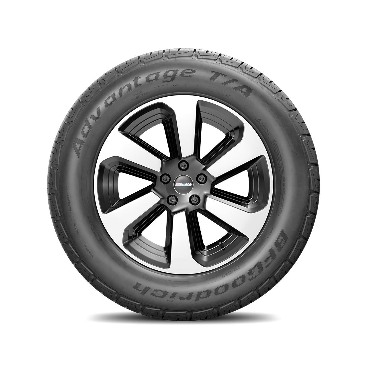 Advantage T/A Sport LT LT265/60R18 110T All-Season Light Truck Tires - Durable Traction for Off-Road & Highway Driving