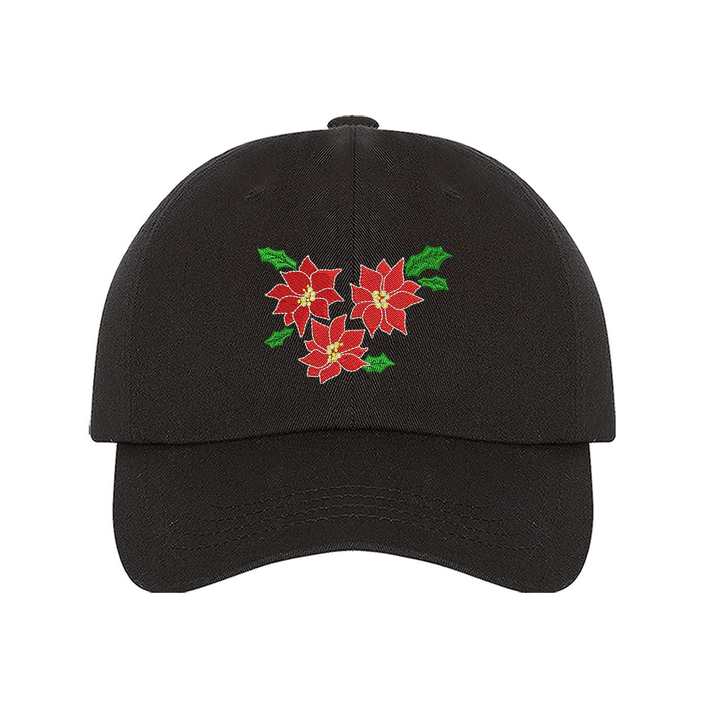 Prfcto Lifestyle Hats Poinsettia Baseball Cap - Unisex Dad Hat for Men & Women | Casual Wear, Outdoor Activities, Sports Events, and Everyday Fashion