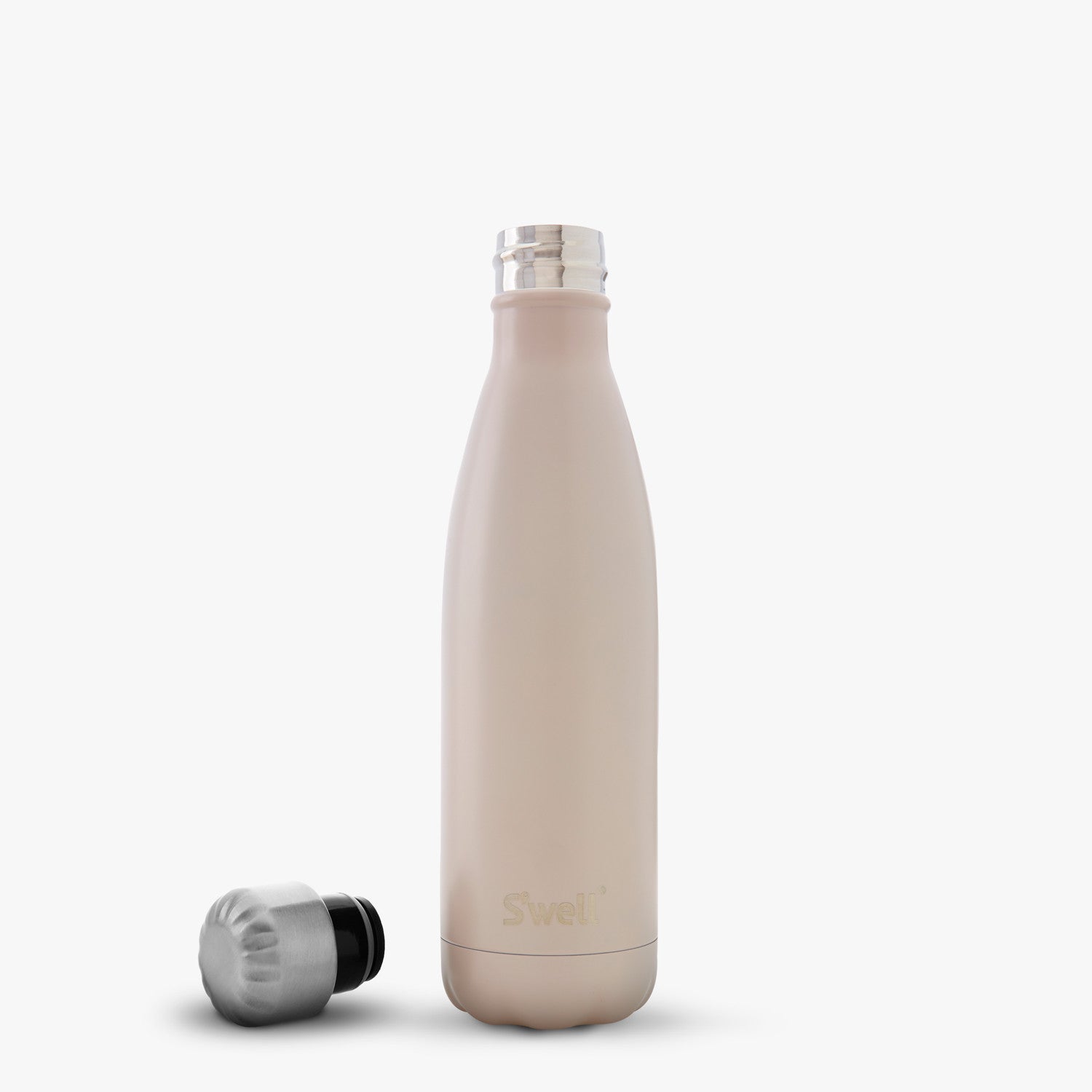 S'well Satin 17oz (500mL) Stainless Steel Water Bottle - Insulated, Leak-Proof & Eco-Friendly for Gym, Hiking & Travel