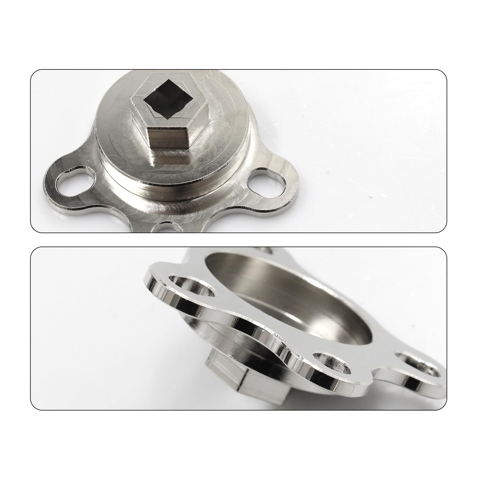 High-Quality Crankshaft Turning Tool & Engine Rotation Adapter - Compatible with Chevy, Ford, Dodge - Perfect for Engine Repair, Maintenance & DIY Automotive Projects